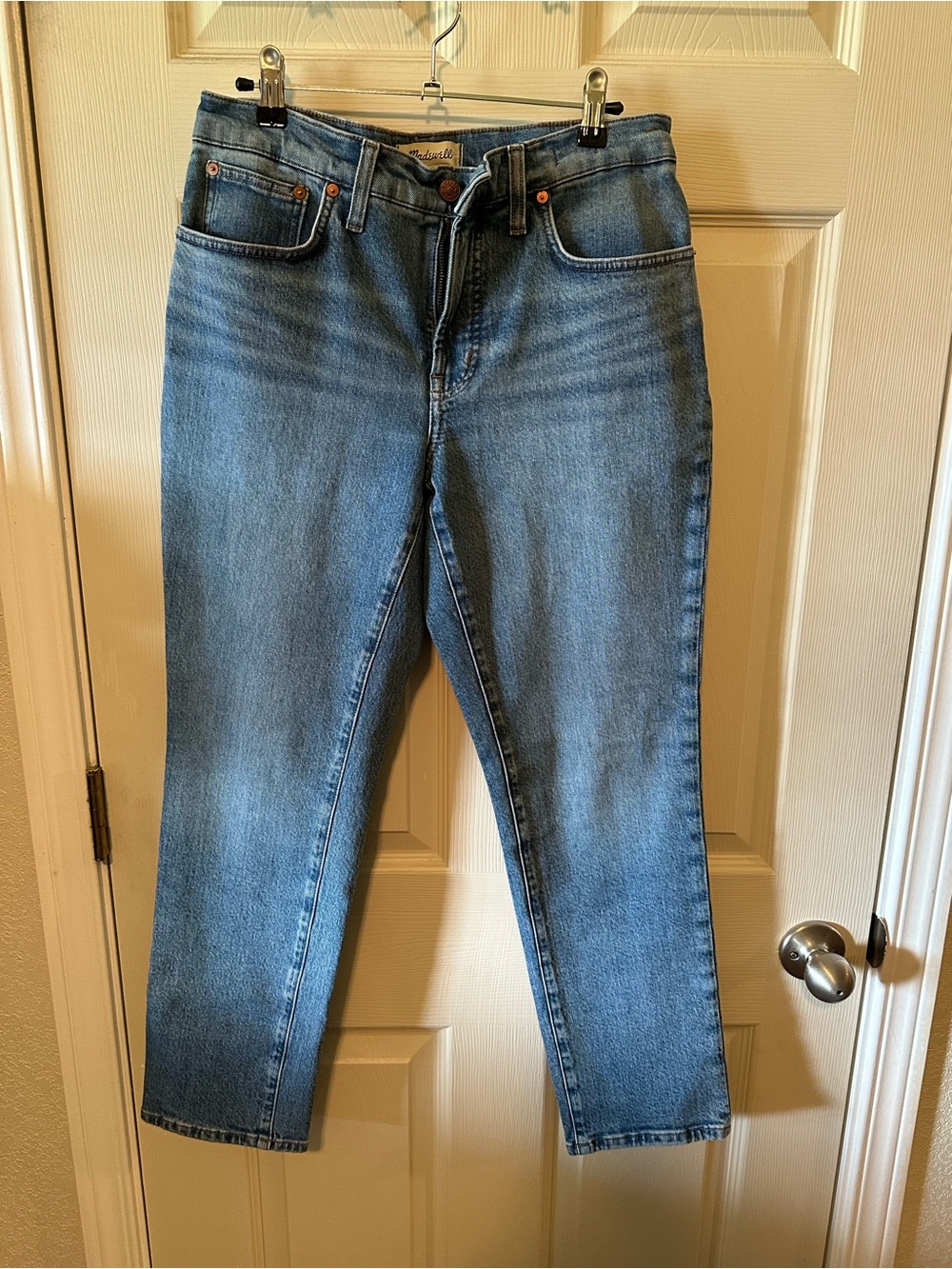Madewell Blue The Mid Rise Perfect Vintage Jeans
